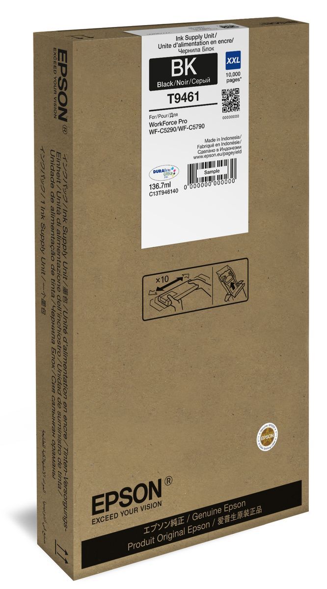 Epson WF-C5290 / WF-C5790 Series Ink Pack XXL Black [C13T946140]