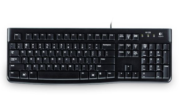 Logitech K120 for Business tastiera Ufficio USB QWERTY Italiano Nero [920-002517]