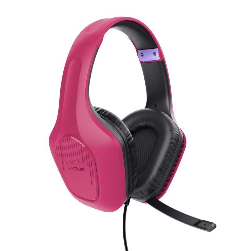 Trust GXT 415P Zirox Auricolare Cablato A Padiglione Giocare Rosa [24992] - ITPartners