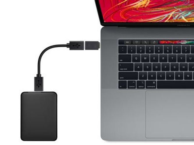 Hamlet XADTC-U2A-MF adattatore per inversione del genere dei cavi USB Type-C USB Type-A Nero [XADTC-U2A-MF]