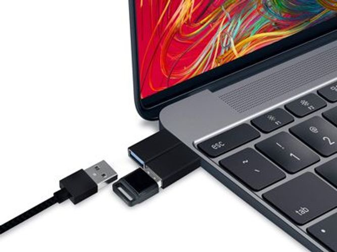 Hamlet XADTC-U2A-MF adattatore per inversione del genere dei cavi USB Type-C USB Type-A Nero [XADTC-U2A-MF]