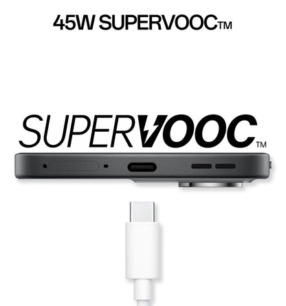 OPPO Reno13 FS 5G AI Smartphone, Tripla fotocamera 50+8+2MP, Selfie 32MP, Display 6.67 120HZ AMOLED FHD+, 5800mAh, RAM 12GB(Esp4GB/8GB/12GB)+ROM 512GB, [Versione Italia], Graphite Grey [110010234973]