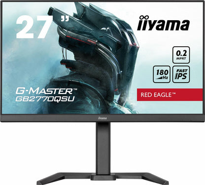 iiyama G-MASTER GB2770QSU-B6 Monitor PC 68,6 cm (27") 2560 x 1440 Pixel 2K Ultra HD LCD Nero [GB2770QSU-B6]