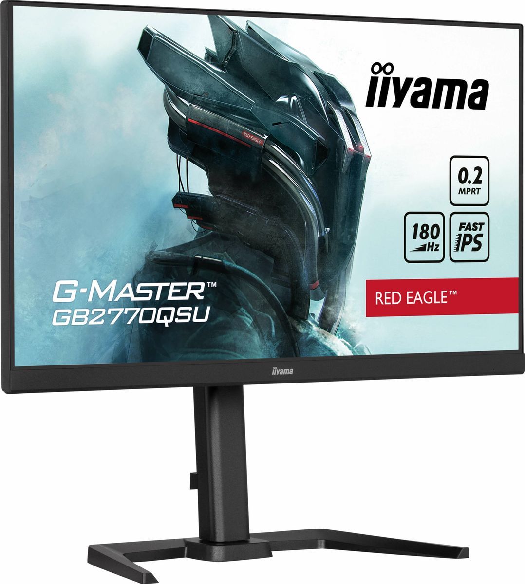 iiyama G-MASTER GB2770QSU-B6 Monitor PC 68,6 cm (27") 2560 x 1440 Pixel 2K Ultra HD LCD Nero [GB2770QSU-B6]