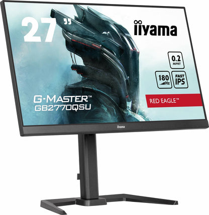 iiyama G-MASTER GB2770QSU-B6 Monitor PC 68,6 cm (27") 2560 x 1440 Pixel 2K Ultra HD LCD Nero [GB2770QSU-B6]