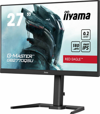 iiyama G-MASTER GB2770QSU-B6 Monitor PC 68,6 cm (27") 2560 x 1440 Pixel 2K Ultra HD LCD Nero [GB2770QSU-B6]