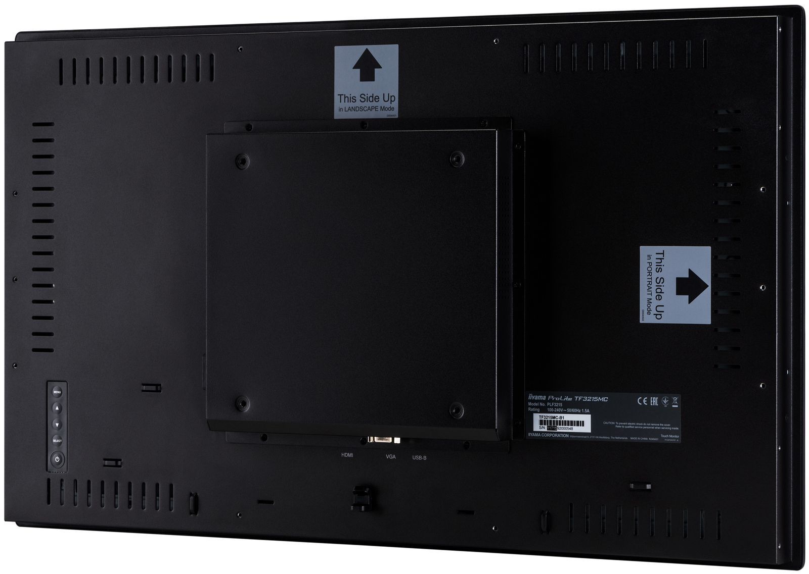 iiyama ProLite TF3215MC-B2 Monitor PC 81,3 cm (32") 1920 x 1080 Pixel Full HD LED Touch screen Chiosco Nero [TF3215MC-B2]
