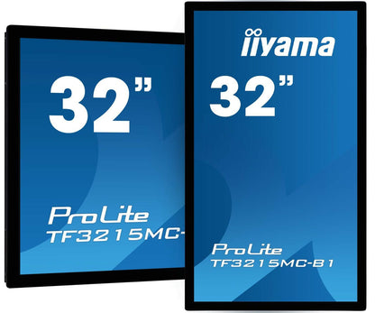 iiyama ProLite TF3215MC-B2 Monitor PC 81,3 cm (32") 1920 x 1080 Pixel Full HD LED Touch screen Chiosco Nero [TF3215MC-B2]