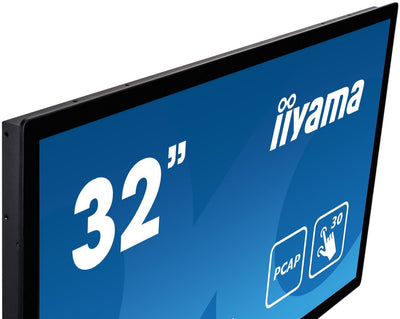 iiyama ProLite TF3215MC-B2 Monitor PC 80 cm (31.5") 1920 x 1080 Pixel Full HD LED Touch screen Chiosco Nero [TF3215MC-B2]