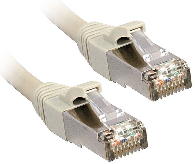 Lindy 0.5m Cat6 F/UTP cavo di rete Grigio 0,5 m F/UTP (FTP) [LINDY47241]