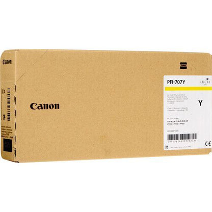 Canon PFI-707Y cartuccia d'inchiostro Originale Giallo [9824B001]