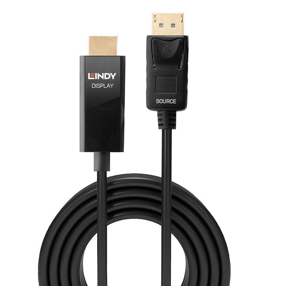 Lindy 40925 cavo e adattatore video 1 m DisplayPort HDMI Nero [LINDY40925]