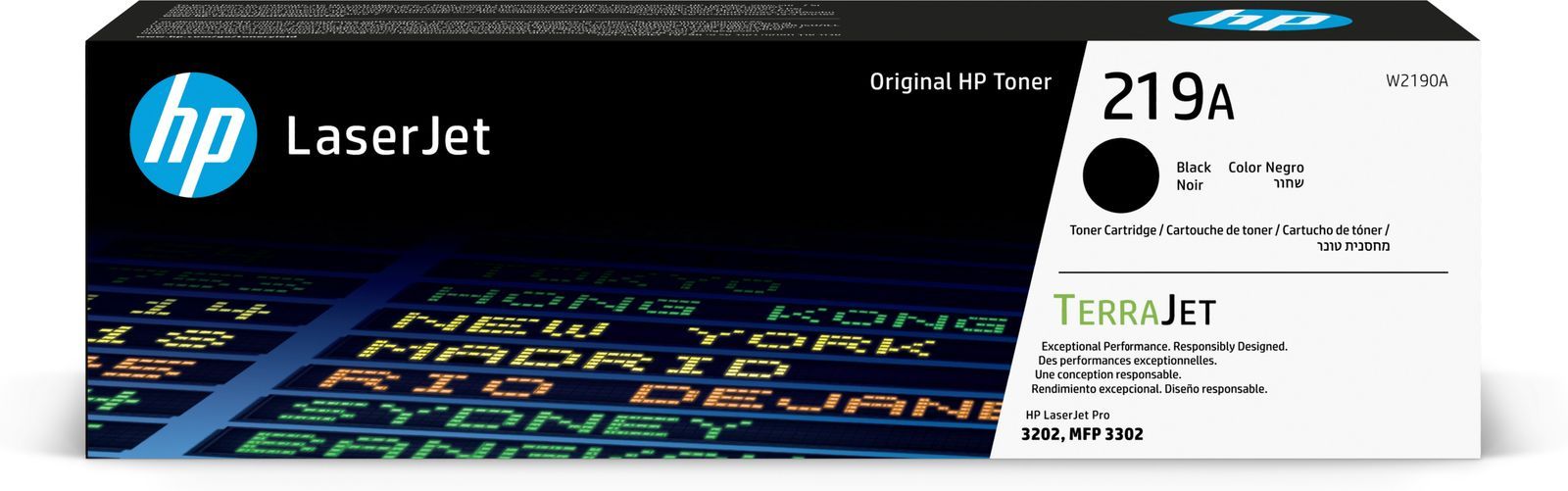 HP Cartuccia toner originale LaserJet 219A nero [W2190A]