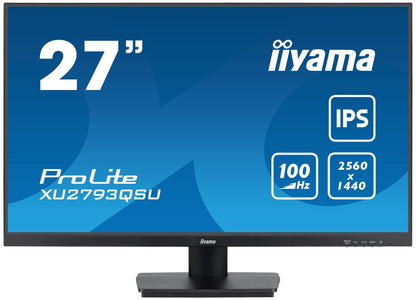 iiyama ProLite XU2793QSU-B7 LED display 68,6 cm (27") 2560 x 1440 Pixel Wide Quad HD Nero [XU2793QSU-B7]