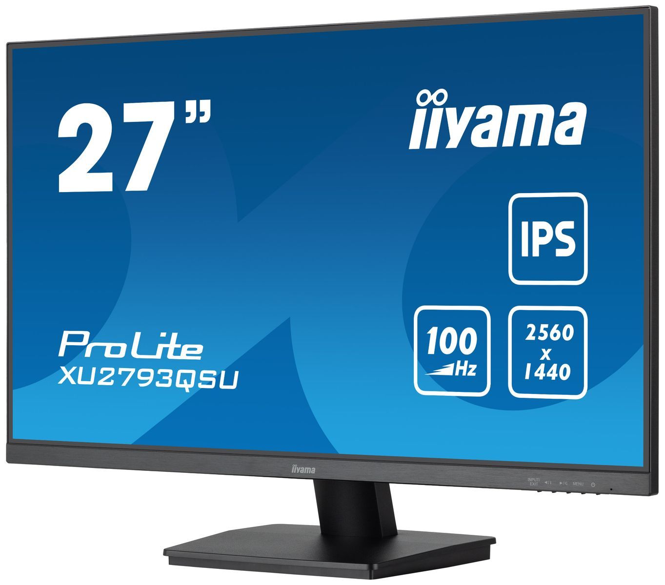 iiyama ProLite XU2793QSU-B7 LED display 68,6 cm (27") 2560 x 1440 Pixel Wide Quad HD Nero [XU2793QSU-B7]
