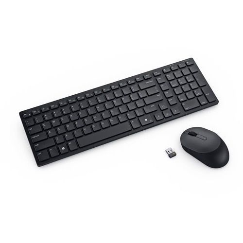 DELL Tastiera e mouse silenziosi e compatti Pro - KM555 - italiano (QWERTY) [KM555-BLK-ITA]