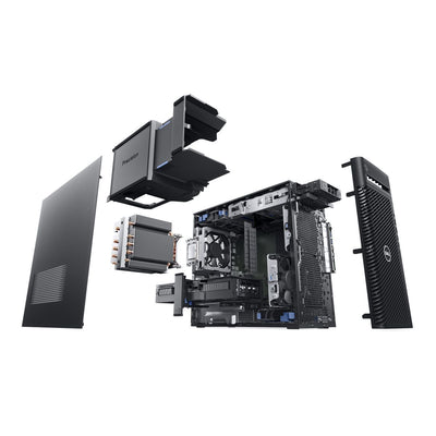 DELL Precision 3680 Intel Core i7 i7-14700 32 GB DDR5-SDRAM 1 TB SSD NVIDIA T1000 Windows 11 Pro Tower Stazione di lavoro Nero [D1J12]