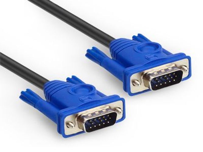 Hamlet XVCVGA180 cavo VGA 1,8 m VGA (D-Sub) Nero, Blu [XVCVGA180]