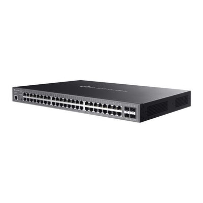 TP-Link Omada SG3452XMPP switch di rete Gestito L2+ Gigabit Ethernet (10/100/1000) Supporto Power over Ethernet (PoE) 1U Nero [SG3452XMPP]