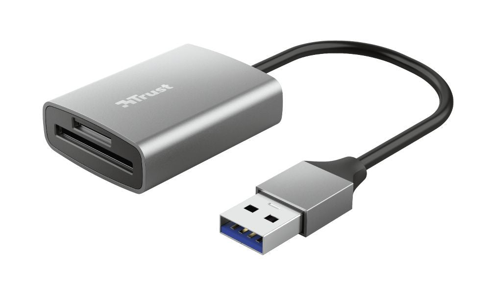 Trust Dalyx lettore di schede USB 3.2 Gen 1 (3.1 Gen 1) Alluminio [24135]