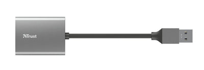 Trust Dalyx lettore di schede USB 3.2 Gen 1 (3.1 Gen 1) Alluminio [24135]