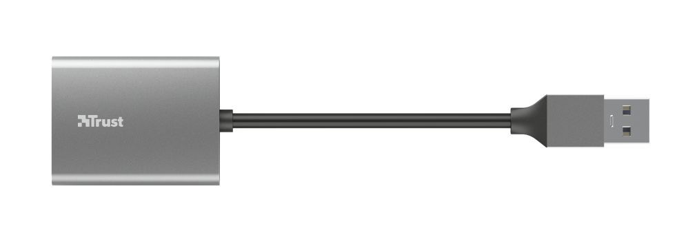 Trust Dalyx lettore di schede USB 3.2 Gen 1 (3.1 Gen 1) Alluminio [24135]