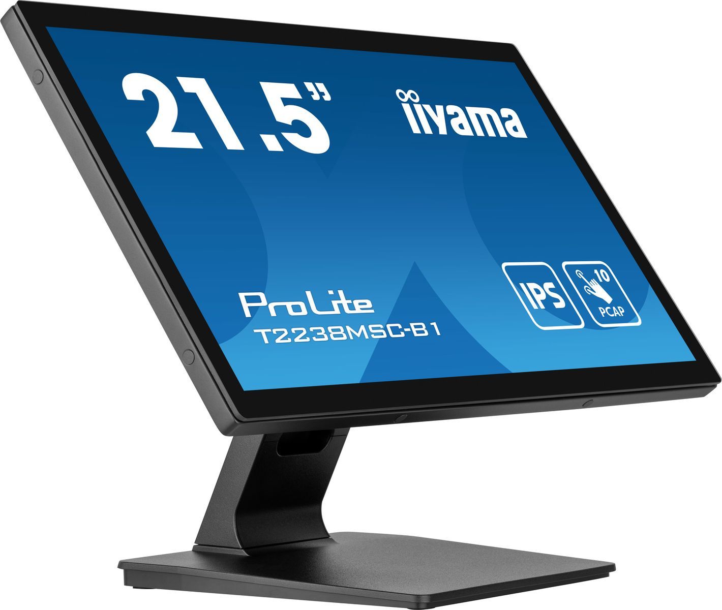 iiyama ProLite T2238MSC-B1 Monitor PC 54,6 cm (21.5") 1920 x 1080 Pixel Full HD LED Touch screen Nero [T2238MSC-B1]