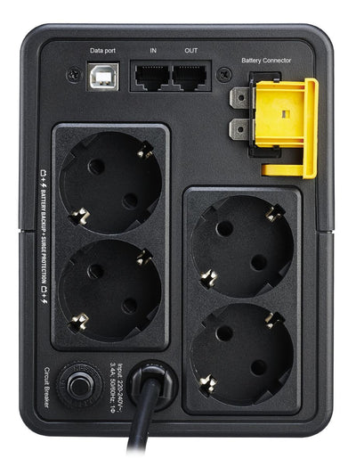 APC BX750MI-GR gruppo di continuità (UPS) A linea interattiva 0,75 kVA 410 W 4 presa(e) AC [BX750MI-GR]