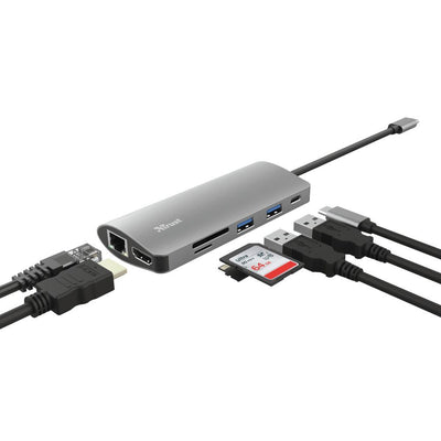 Trust Dalyx scheda di interfaccia e adattatore Interno HDMI, RJ-45, USB 3.2 Gen 1 (3.1 Gen 1) [23775]