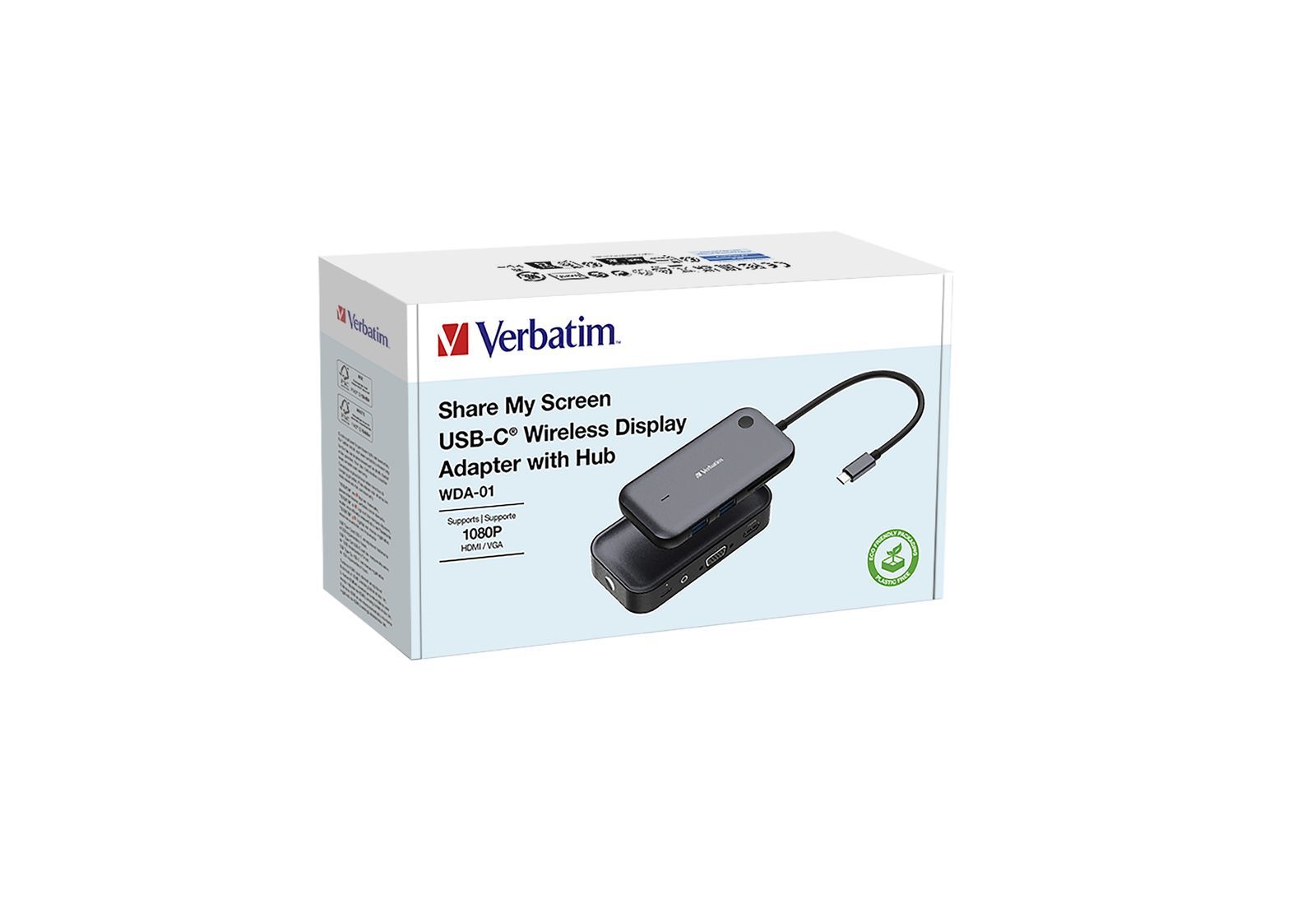 Verbatim 32146 adattatore per lettori wireless USB Full HD Desktop [32146]