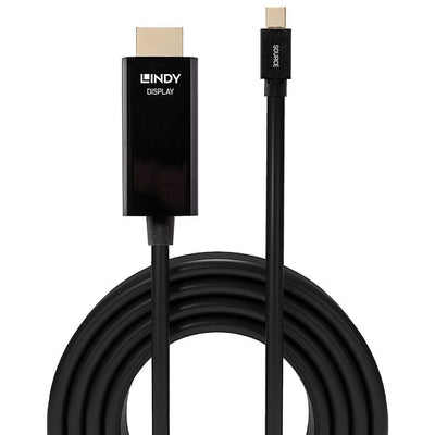 Lindy 36927 cavo e adattatore video DisplayPort HDMI tipo A (Standard) Nero [LINDY36927]