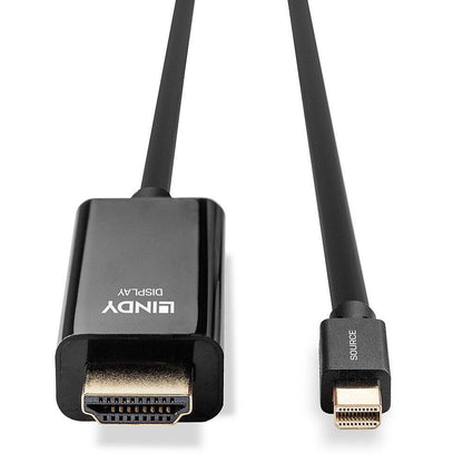 Lindy 36927 cavo e adattatore video DisplayPort HDMI tipo A (Standard) Nero [LINDY36927]