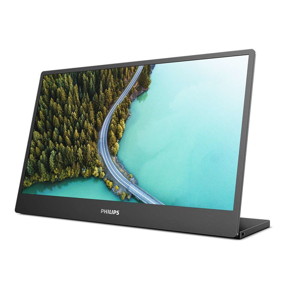 Philips 3000 series 16B1P3302D/00 Monitor PC 39,6 cm (15.6") 1920 x 1080 Pixel Full HD LED Nero [16B1P3302D/00]