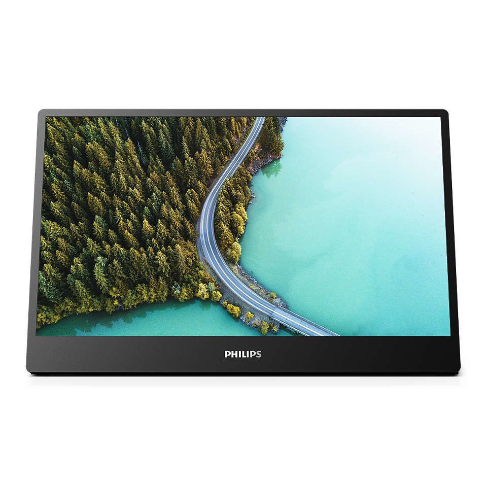 Philips 3000 series 16B1P3302D/00 Monitor PC 39,6 cm (15.6") 1920 x 1080 Pixel Full HD LED Nero [16B1P3302D/00]