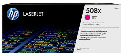HP Cartuccia Toner magenta originale ad alta capacità LaserJet 508X [CF363X]