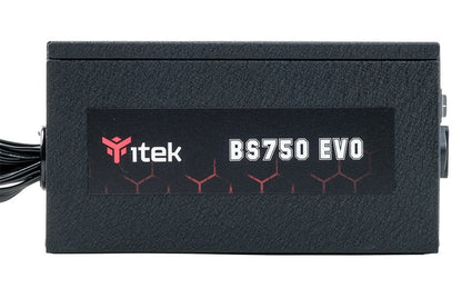 iTek BS750 alimentatore per computer 750 W 24-pin ATX ATX Nero [ITPSEBS750]