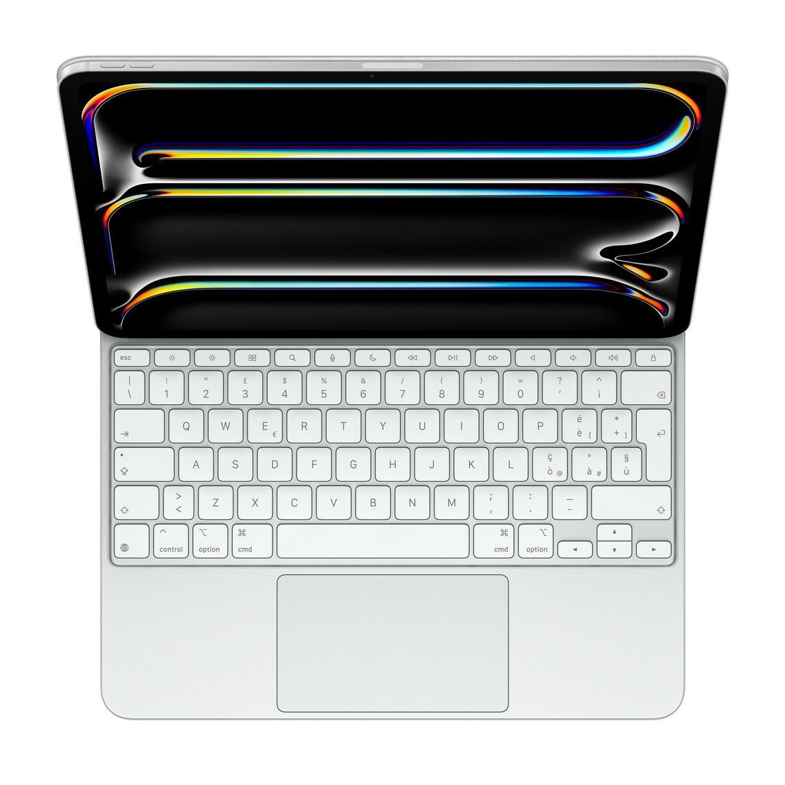 Apple Magic Keyboard per iPad Pro 13" (M4) - Italiano - Bianco [MWR43T/A]