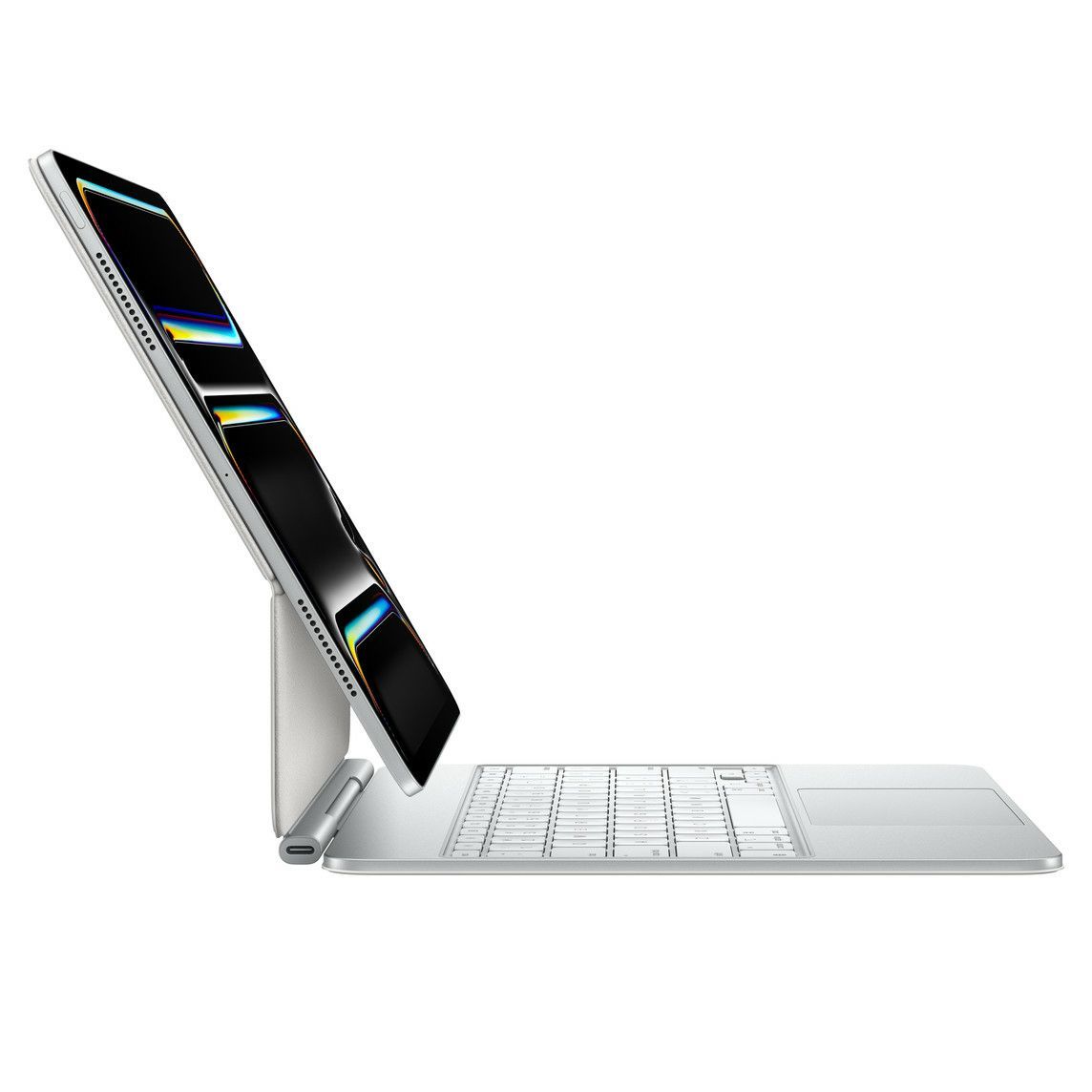 Apple Magic Keyboard per iPad Pro 13" (M4) - Italiano - Bianco [MWR43T/A]