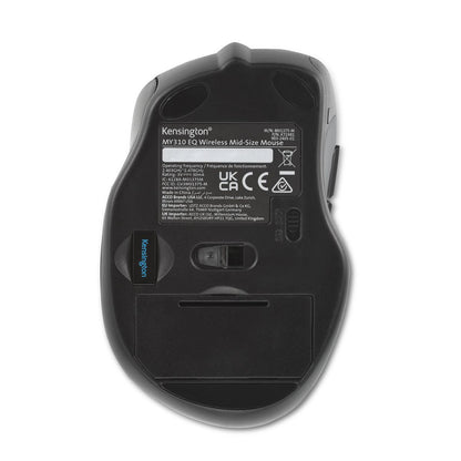 Kensington MY310 EQ mouse Ufficio Mano destra RF Wireless Ottico 1600 DPI [K72481WW]