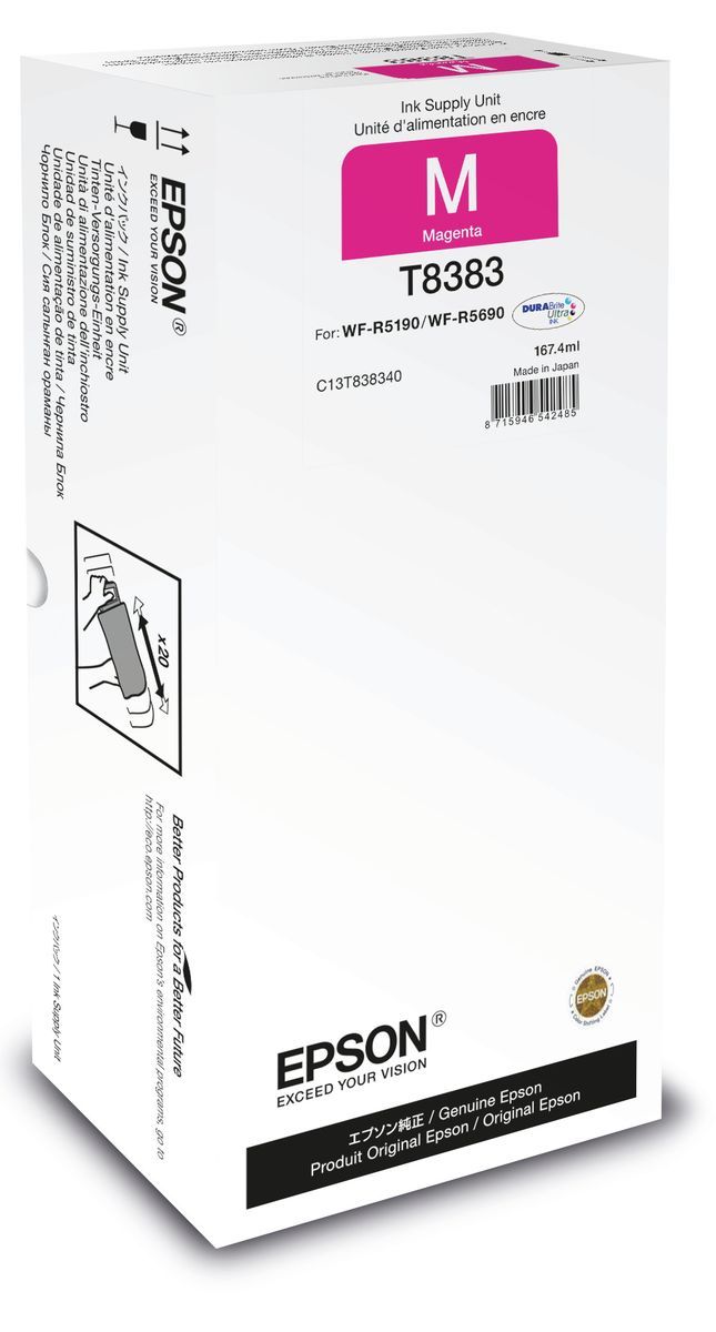 Epson Magenta XL Ink Supply Unit [C13T838340]
