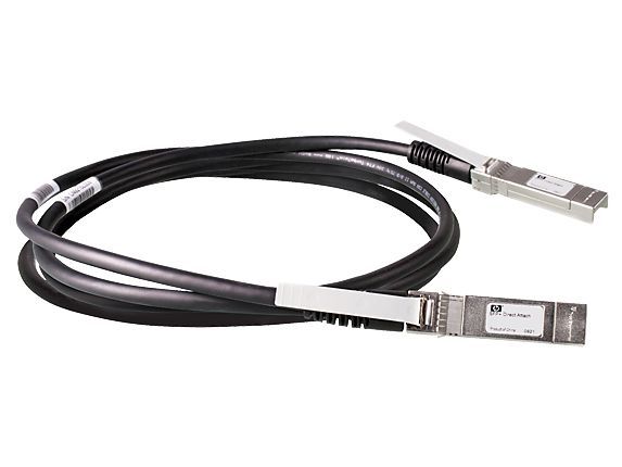 HPE Aruba Networking 10G SFP+ to SFP+ 3m DAC cavo InfiniBand e in fibra ottica SFP+ Nero [J9283D]