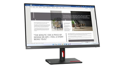 Lenovo ThinkVision S27i-30 LED display 68,6 cm (27") 1920 x 1080 Pixel Full HD Grigio [63DFKAT4EU]