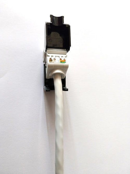 Presa Keystone RJ45 Cat.6 UTP Nero Tooless [NL-5602409]