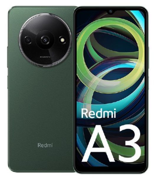 Xiaomi Redmi A3 17 cm (6.71") Doppia SIM Android 14 4G USB tipo-C 3 GB 64 GB 5000 mAh Verde [0114490276]