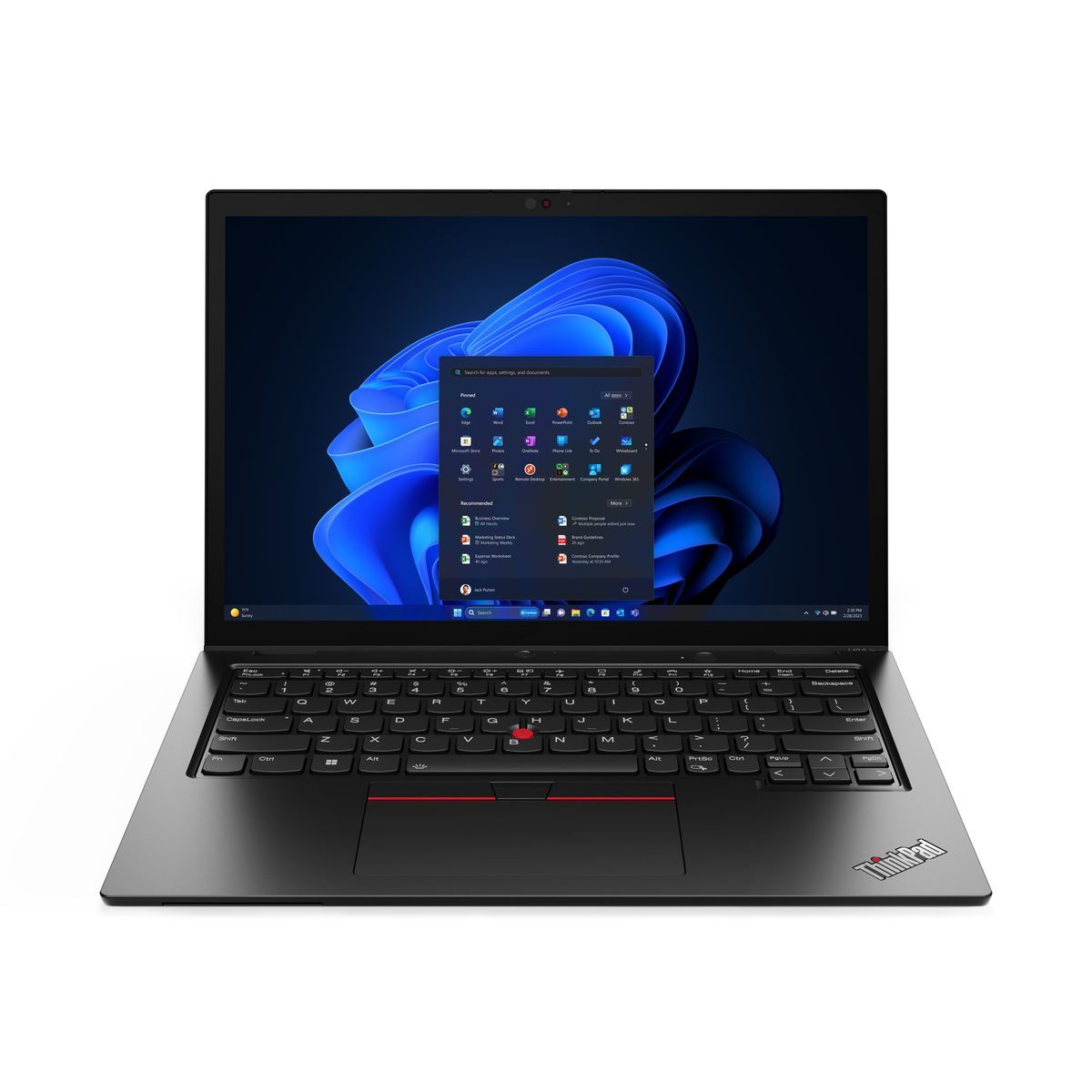 Lenovo ThinkPad L13 2-in-1 Intel Core Ultra 5 125U Ibrido (2 in 1) 33,8 cm (13.3") Touch screen WUXGA 16 GB LPDDR5-SDRAM 512 GB SSD Wi-Fi 6E (802.11ax) Windows 11 Pro Nero [21LM001GIX]