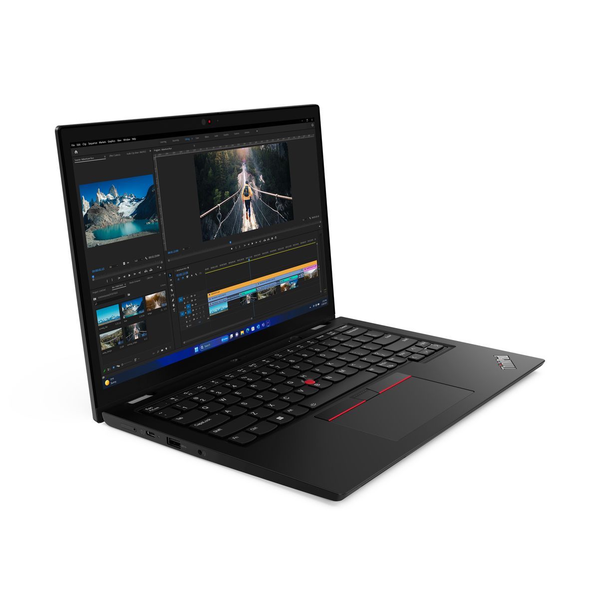 Lenovo ThinkPad L13 2-in-1 Intel Core Ultra 5 125U Ibrido (2 in 1) 33,8 cm (13.3") Touch screen WUXGA 16 GB LPDDR5-SDRAM 512 GB SSD Wi-Fi 6E (802.11ax) Windows 11 Pro Nero [21LM001GIX]