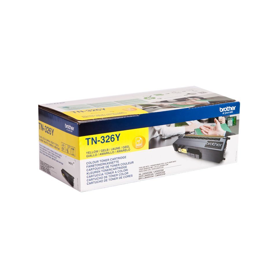 Brother TN-326Y cartuccia toner 1 pz Originale Giallo [TN326Y]