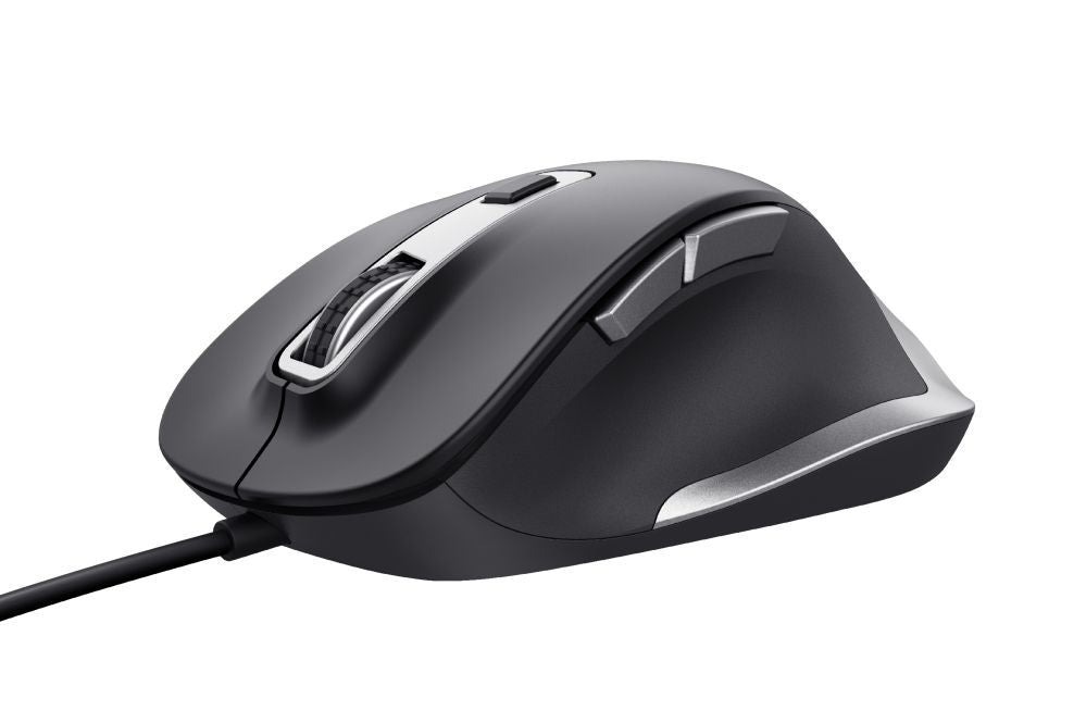 Trust Fyda mouse Ufficio Mano destra USB tipo A Ottico 5000 DPI [24728]