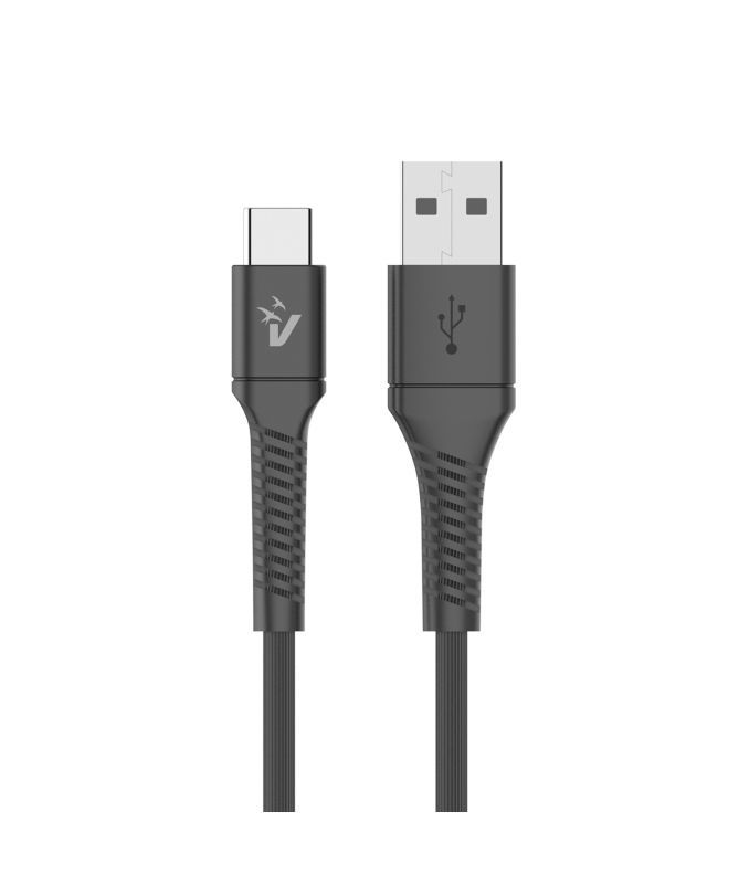 Vultech CS-TAC12BK cavo USB USB 2.0 1,2 m USB A USB C 0,48 Gbit/s 60 W Nero [CS-TAC12BK]