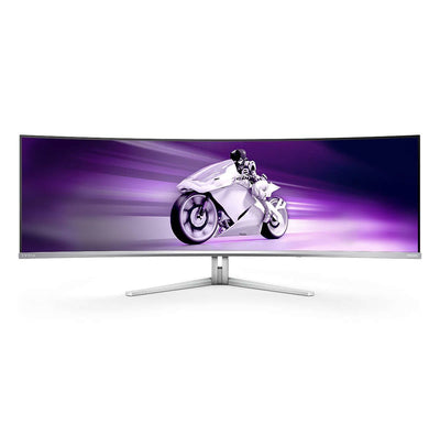 Philips Evnia 8000 49M2C8900/00 Monitor PC 124,2 cm (48.9") 5120 x 1440 Pixel Dual QHD QD-OLED Bianco [49M2C8900/00]
